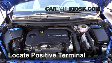 How to Jumpstart a 2016-2019 Chevrolet Cruze - 2016 Chevrolet Cruze LT